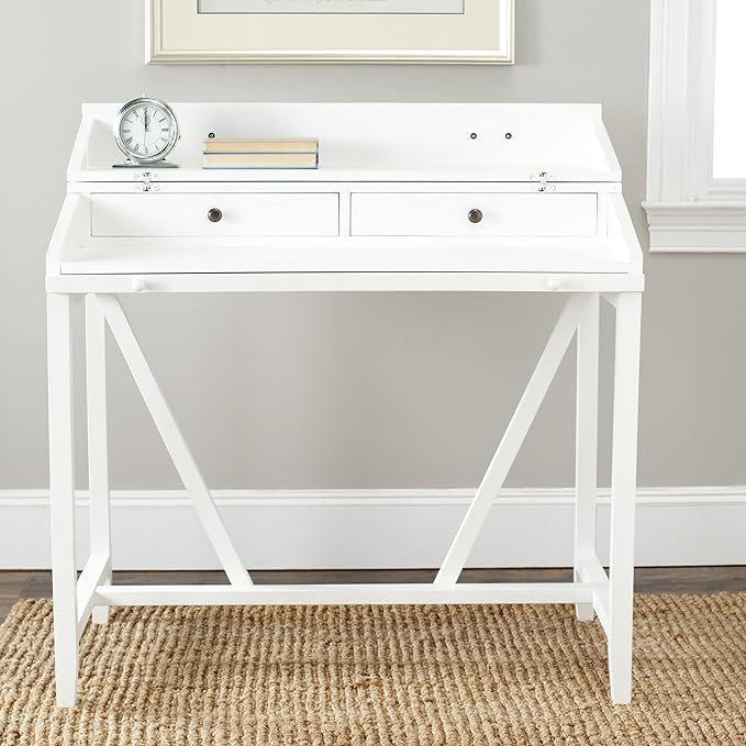 Safavieh American Homes Collection Wyatt White Writing Desk