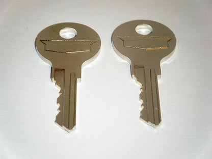 Steelcase File Cabinet Keys from FR351 to FR400 Chicago Office Furniture Desk Keys. 2 - Keys Just Match Your Number Steel Case (FR386)