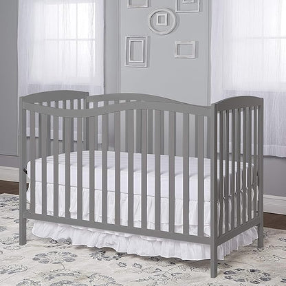 Nursery Essentials Bundle of Dream On Me Chelsea 5-in-1 Convertible Crib, Dream On Me Ashton Changing-table, with a Dream On Me Twilight 5” 88 Coil Inner Spring Crib and Toddler Mattress