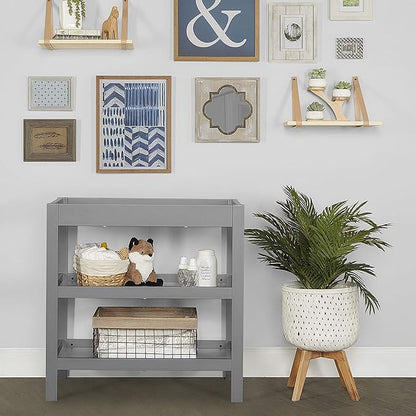 Nursery Essentials Bundle of Dream On Me Ridgefield 5-in-1 Convertible Crib, Dream On Me Ridgefield Changing-Table, with a Dream On Me Honeycomb Orthopedic Firm Fiber Standard Crib Mattress