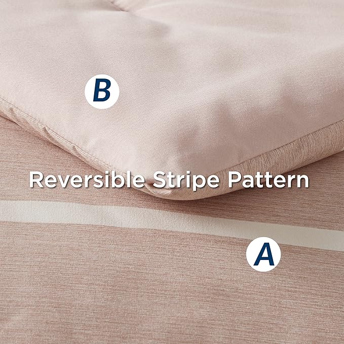 Bedsure Twin XL Comforter Set with Sheets - 5 Pieces Twin XL Bedding Sets, Twin XL Bed in a Bag with Comforter, Sheets, Pillowcase & Sham