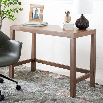 SAFAVIEH Home Collection Graylyn Farmhouse Brown Desk, Medium