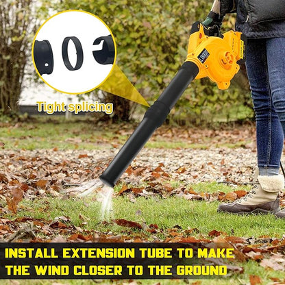 Cordless Leaf Blower for Dewalt 20V Max Battery, Jobsite Air Blower with Brushless Motor,6 Variable Speed Up to 180MPH,2-in-1 Handle Electric Blower and Vacuum Cleaner(Battery Not Included)