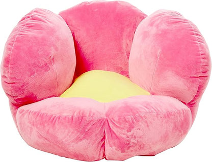 Trend Lab Flower Toddler Chair Plush Character Kids Chair Comfy Furniture Pillow Chair for Boys and Girls, 21 x 19 x 19 inches