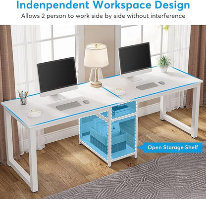 Computer Desk, White