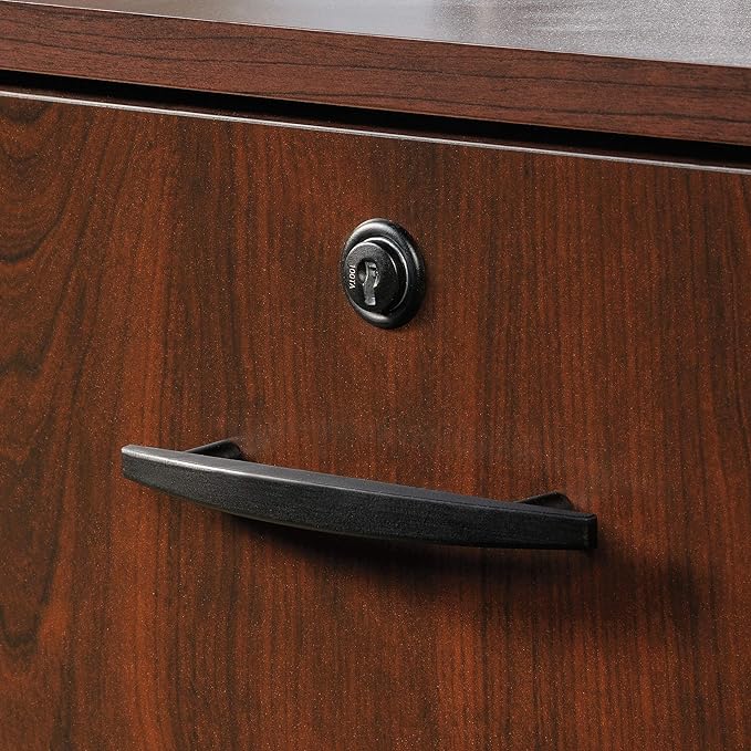 Sauder County Line Dresser, L: 15.55" x W: 19.45" x H: 28.54", Classic Cherry Finish