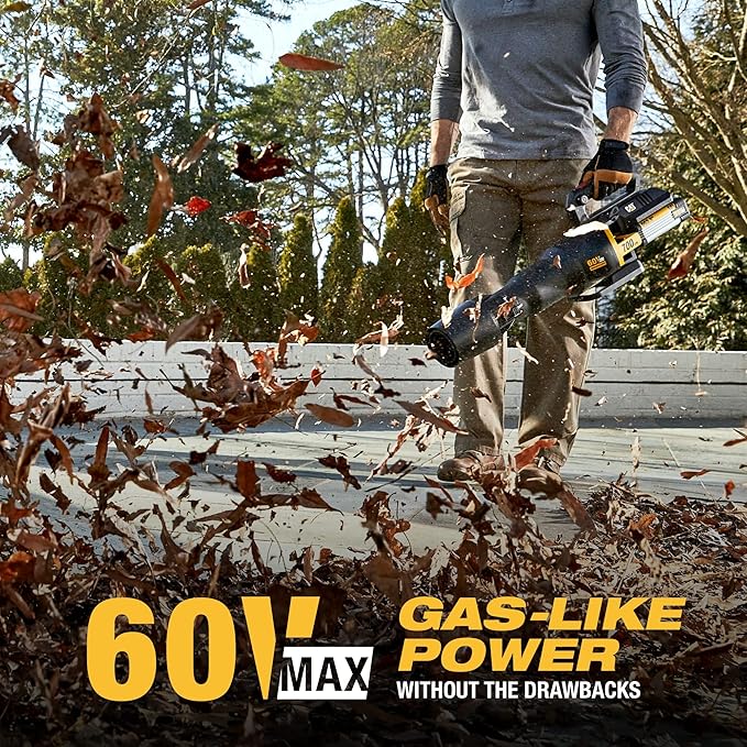 Cat DG650 60V 700 CFM 135 MPH Leaf Blower Cordless with Battery and Charger,Adjustable Speed Blowers for Lawn Care,Lightweight Cordless Leaf Blower with Variable Air Control Battery&Charger Include