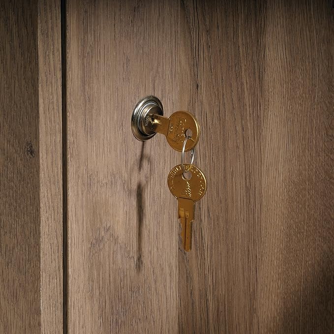 Sauder Harbor View Lateral File, Salt Oak finish