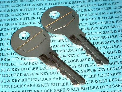 Steelcase File Cabinet Keys from FR351 to FR400 Chicago Office Furniture Desk Keys. 2 - Keys Just Match Your Number Steel Case (FR392)