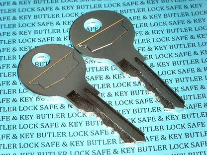 Steelcase File Cabinet Keys from FR351 to FR400 Chicago Office Furniture Desk Keys. 2 - Keys Just Match Your Number Steel Case (FR351)