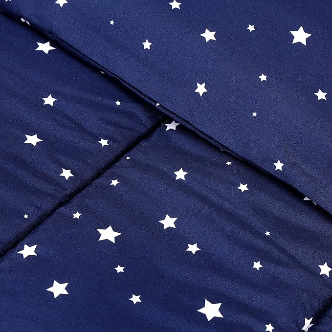 Utopia Bedding All Season Star Comforter Set with 2 Pillow Cases, 3 Piece Soft Brushed Microfiber Kids Bedding Set for Boys/Girls, Machine Washable (Twin)