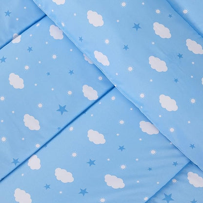 Utopia Bedding All Season Cloud Comforter Set with 2 Pillow Cases, 3 Piece Soft Brushed Microfiber Kids Bedding Set for Boys/Girls, Machine Washable (Twin)